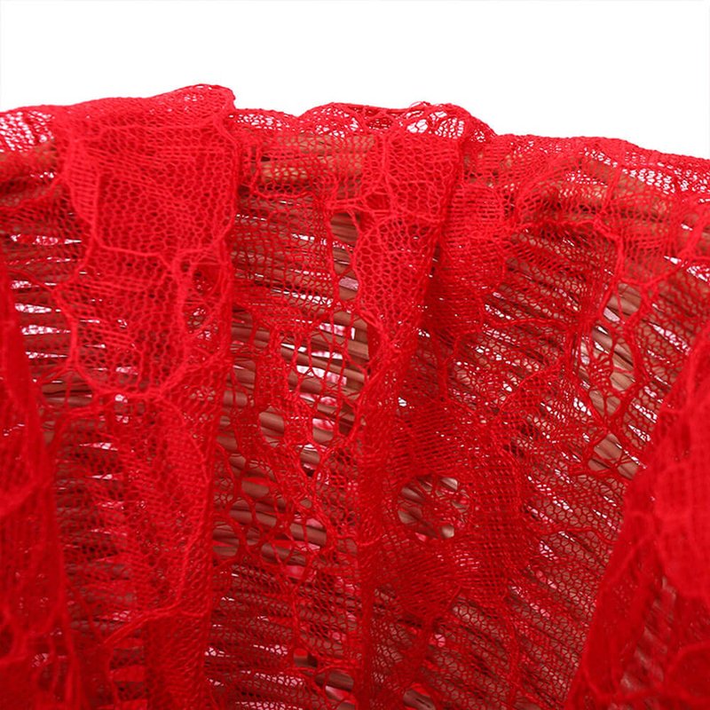 Lace Fabric 3D Dress Polyester Warp Knit for Women's Wear Wholesale Su 6